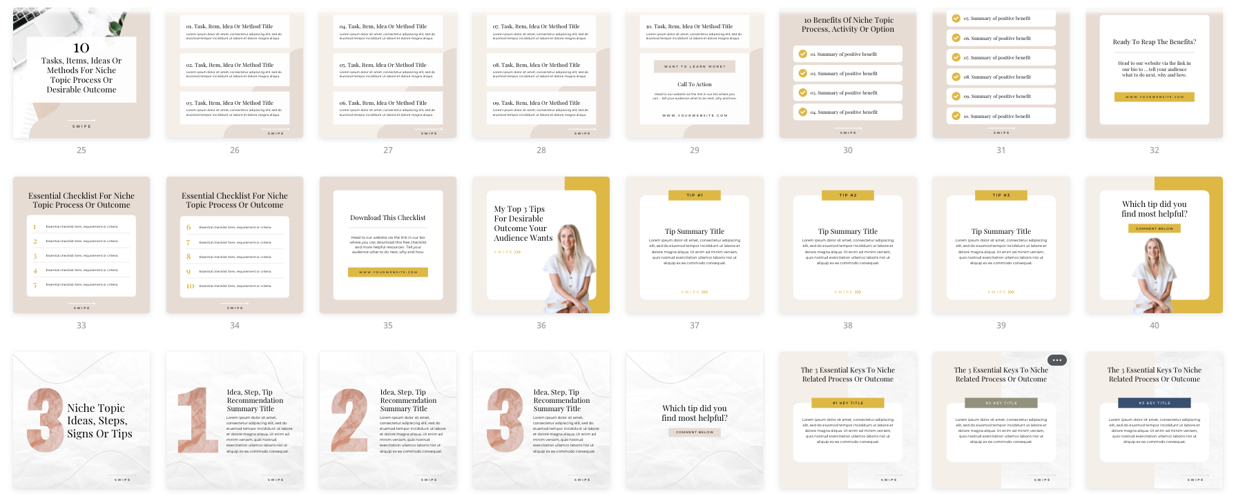 Facebook & Instagram Post Canva Templates