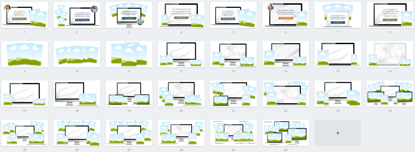 Facebook & Instagram Post Canva Templates