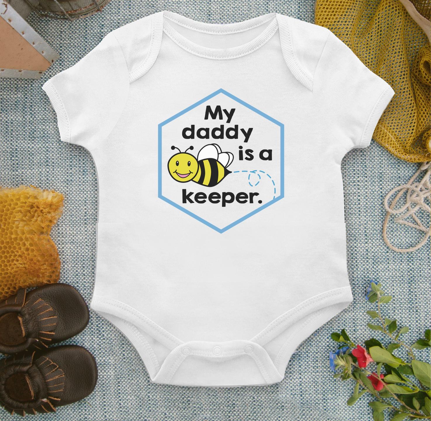 baby beekeeper onesie
