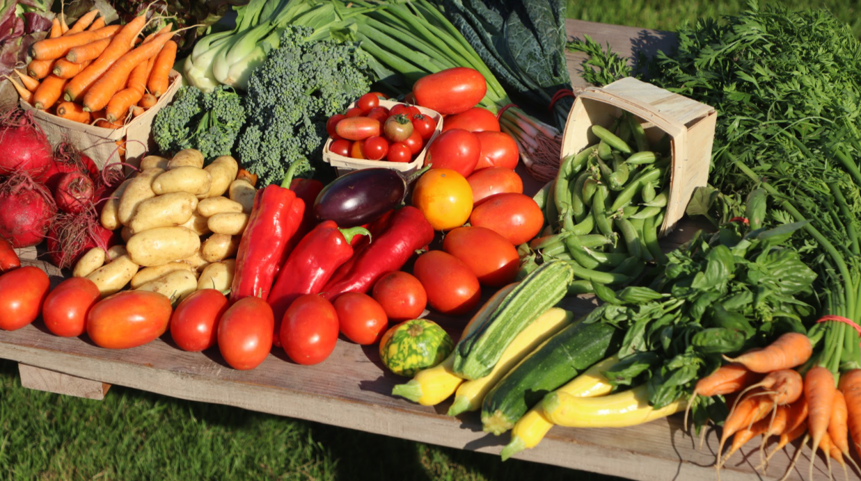 Légumes et récoltes abondantes