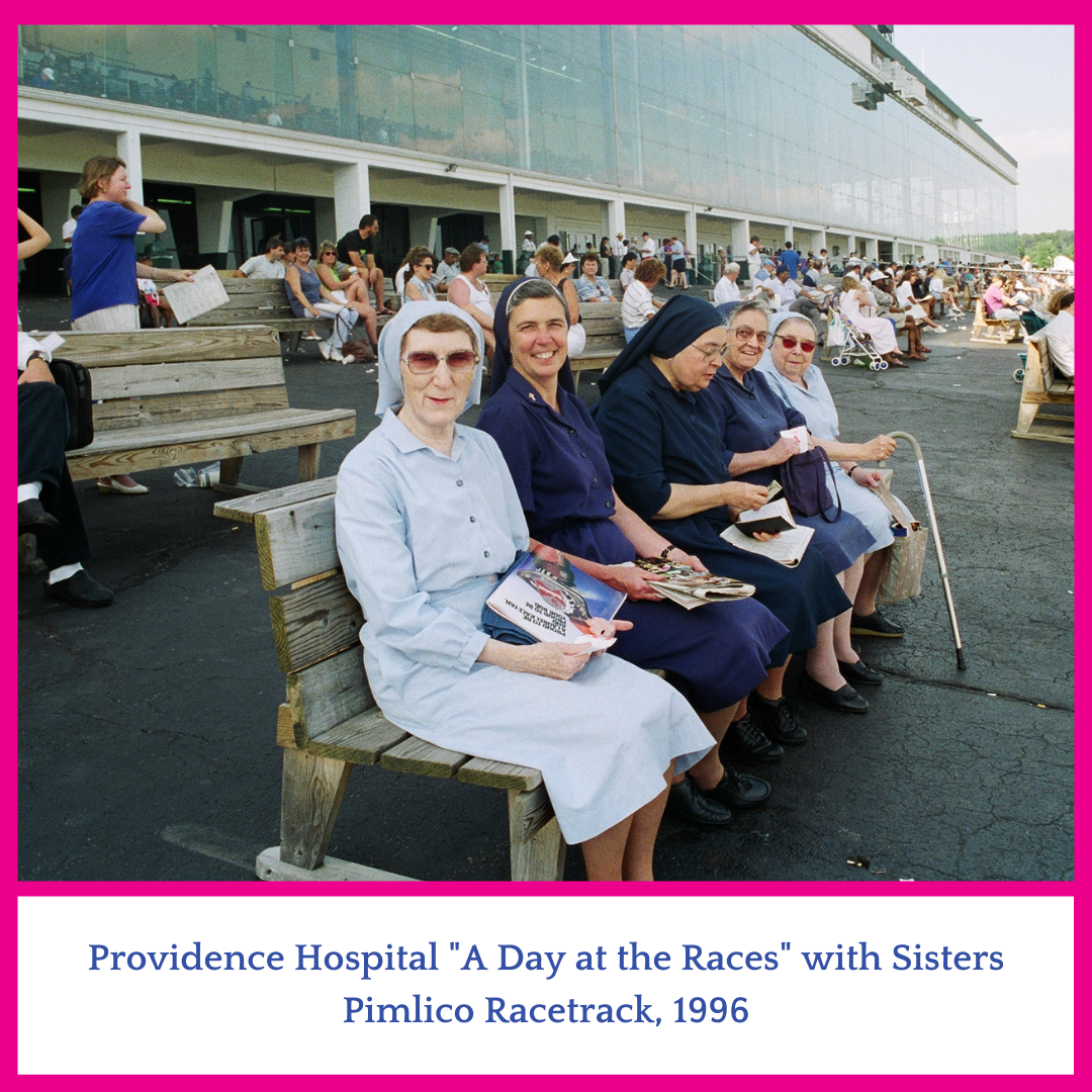 Group of 5 sisters at PHF Pimlico event