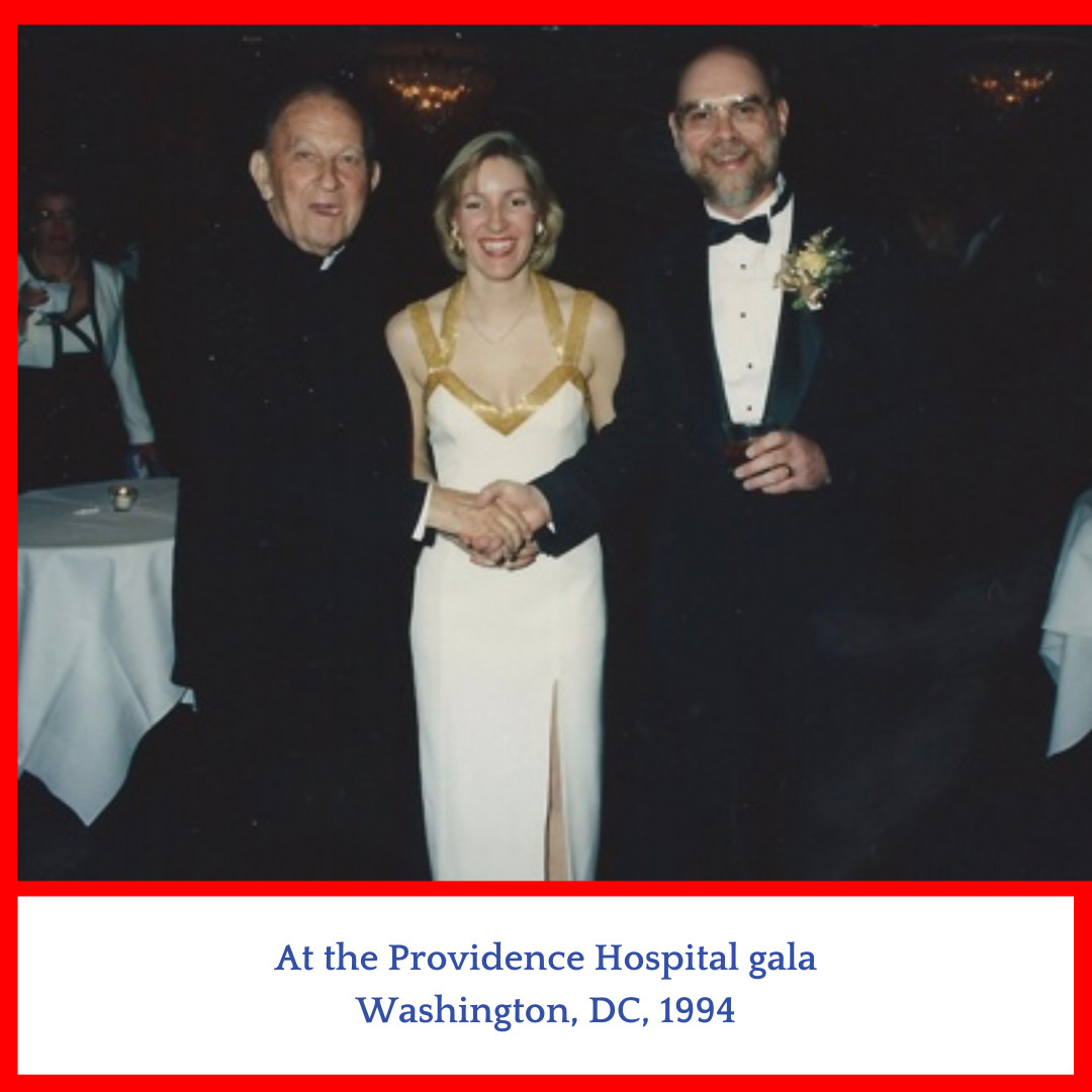 Group of 3 people at Gala in DC