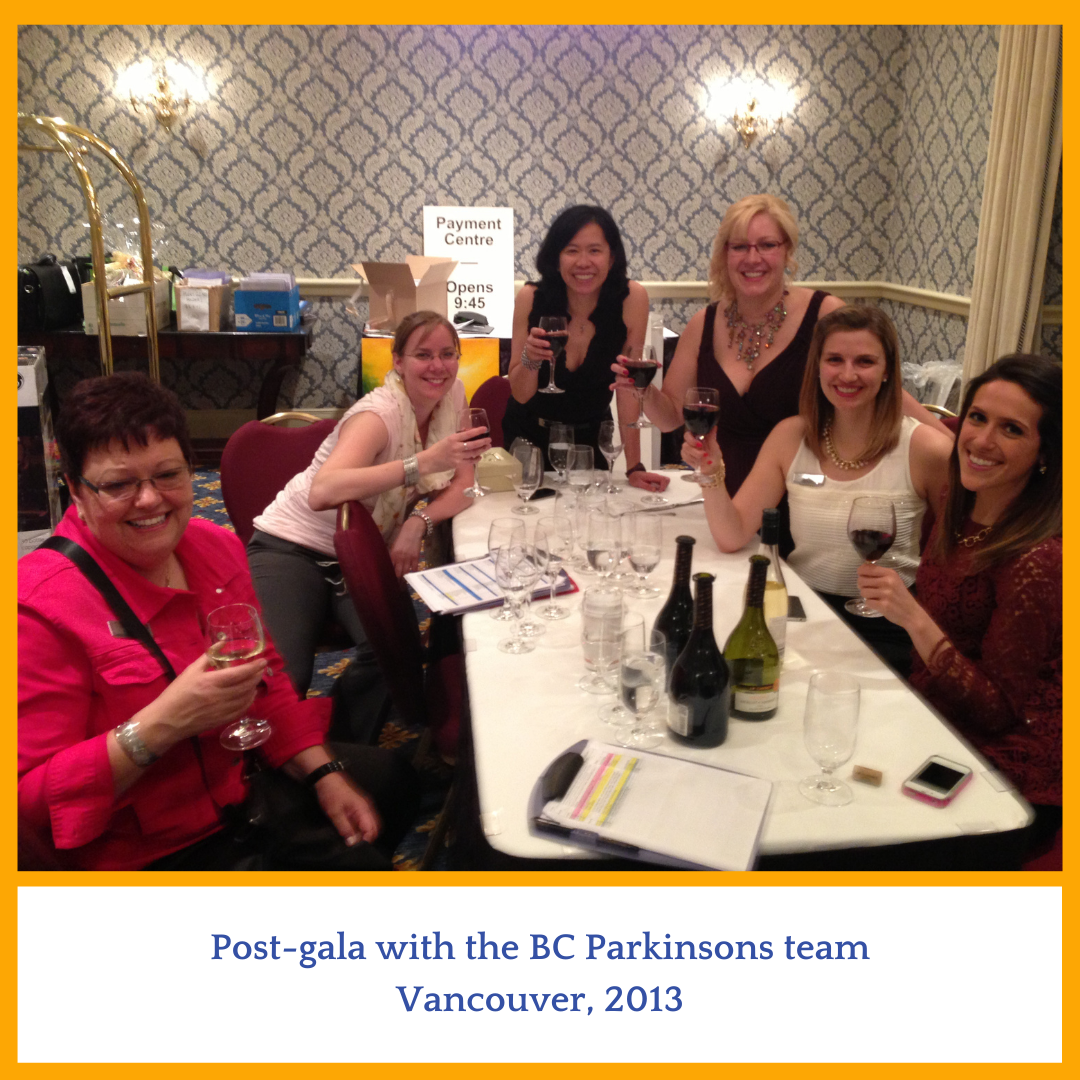 Group of 6 people at a table PSBC