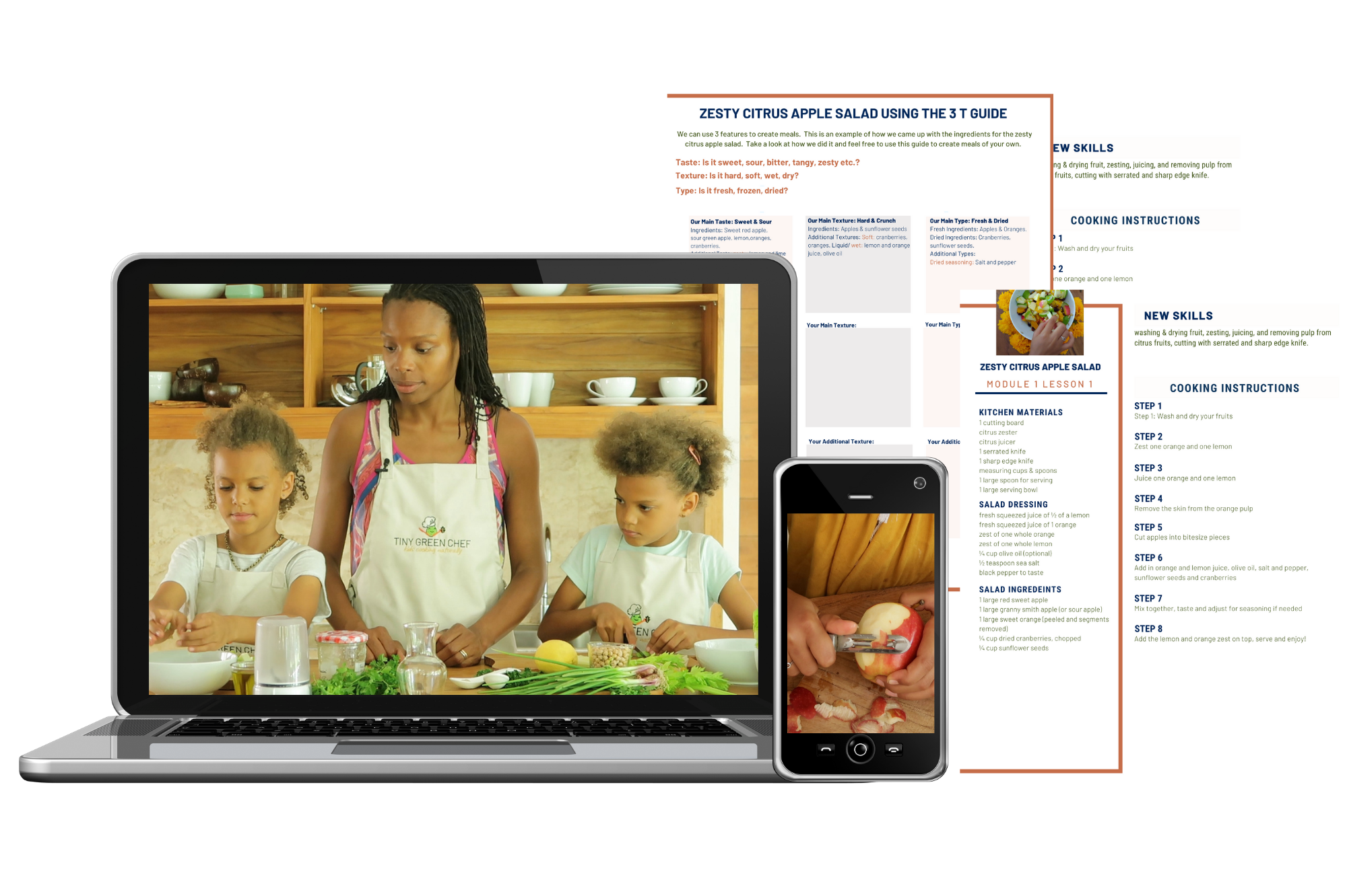 Tiny Green Chef - Cooking Lessons for Kids