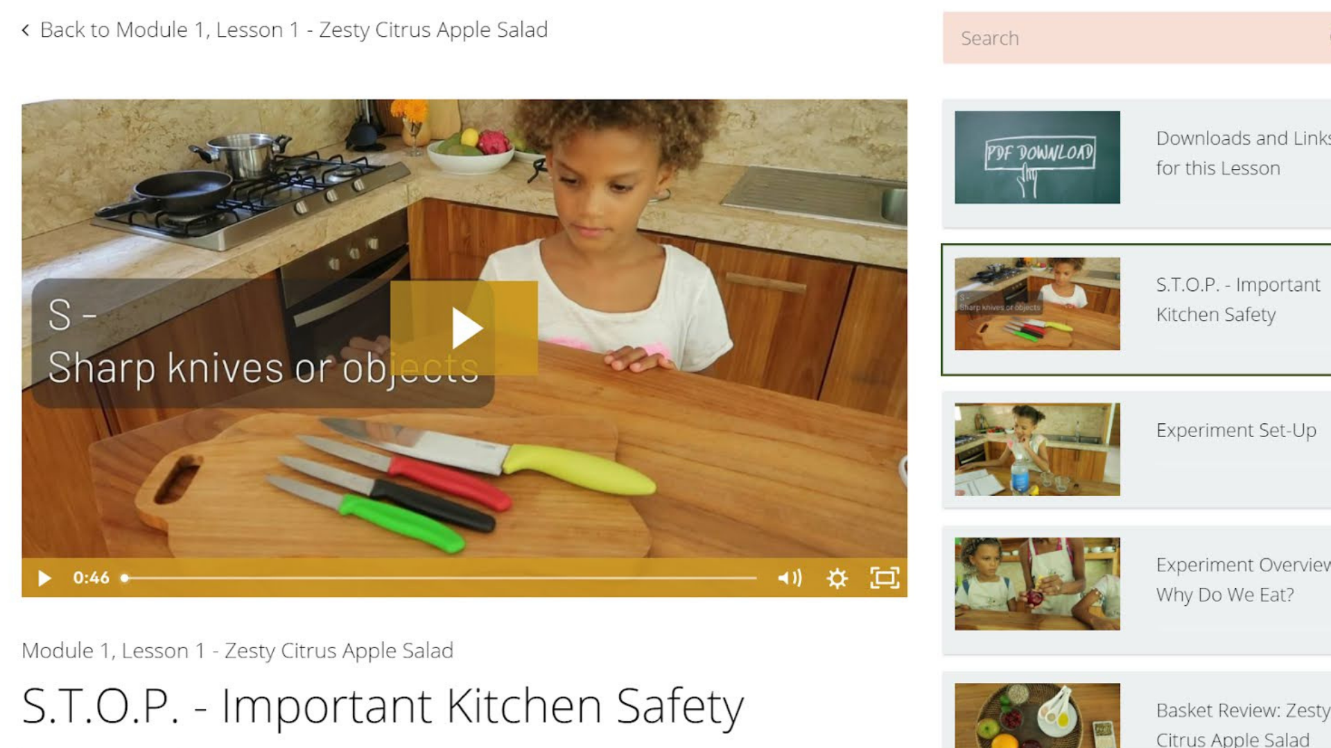 Kids Cooking Classes - Tiny Green Chef