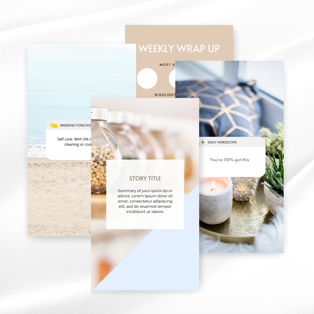Template Menu
