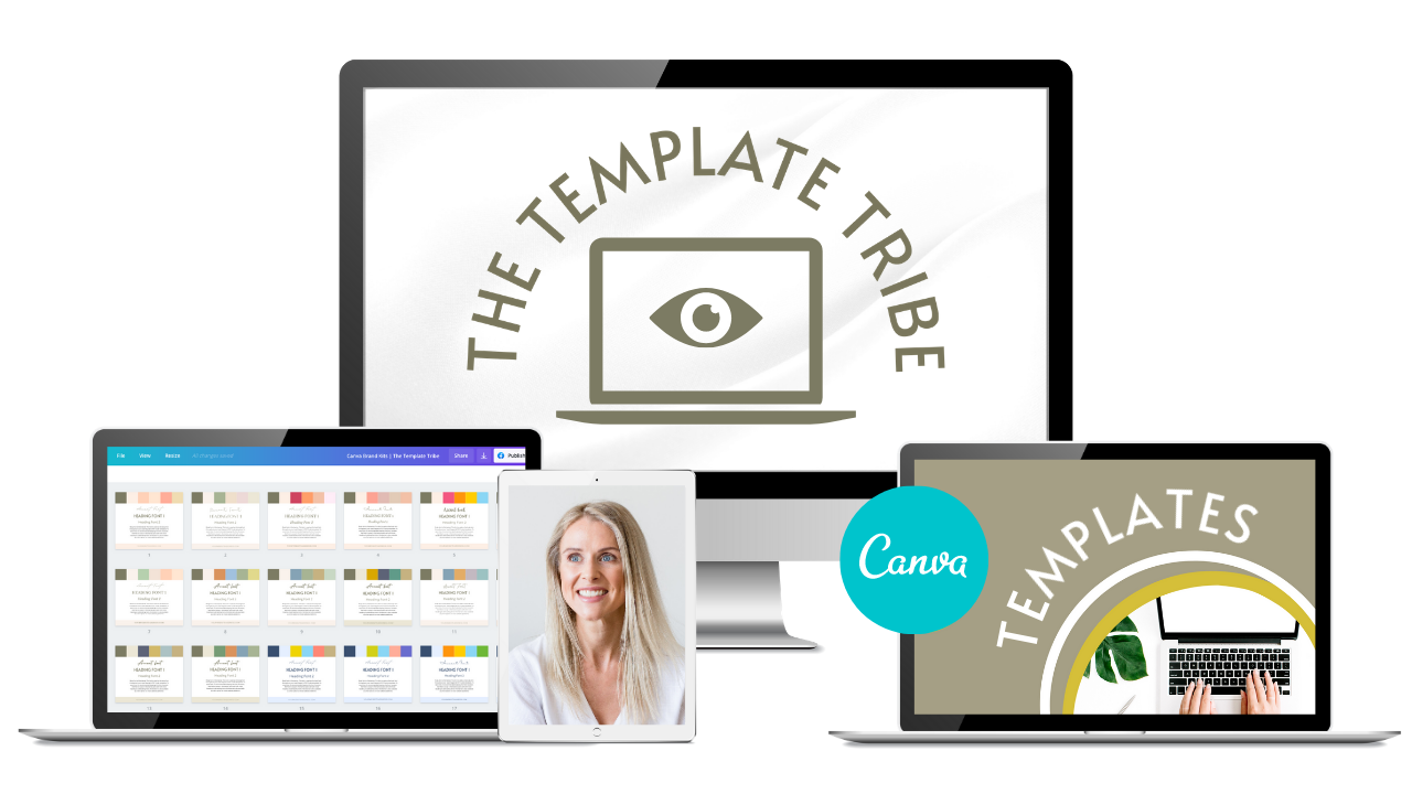 The Template Tribe Canva Templates