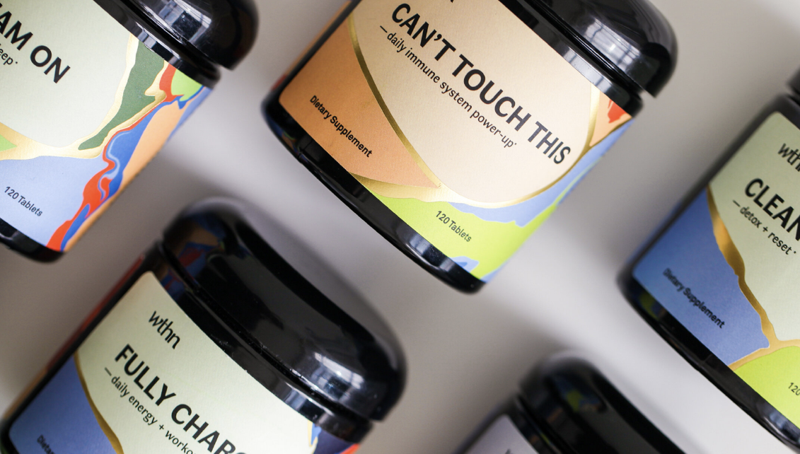 wthn herbal supplements photography design