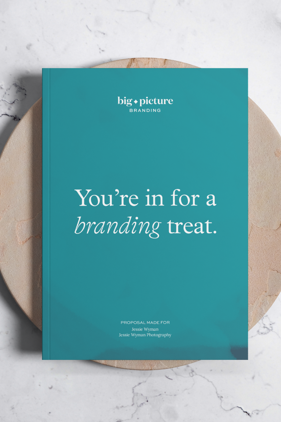 Big picture branding copywriter strategy stationery