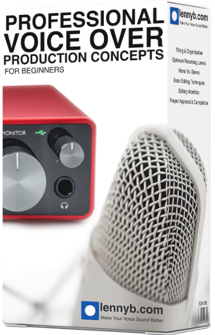 Professional Voice Production Concepts Course