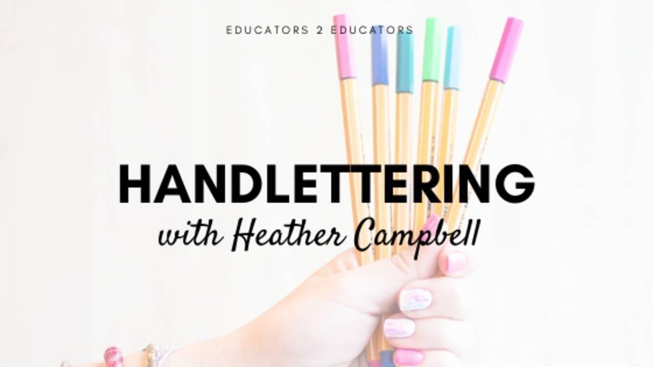 Handlettering for Teachers