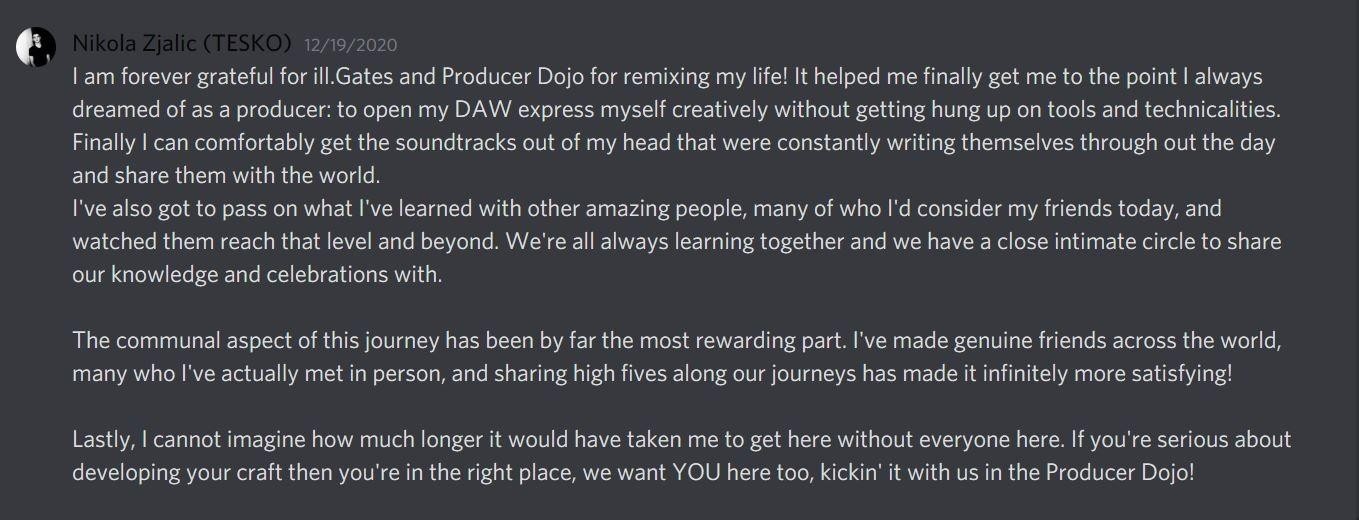 Learn to make music and learn to write songs with the Producer Dojo membership.