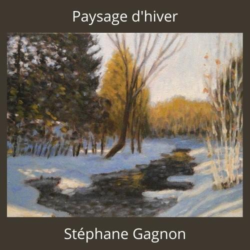 Paysage d'hiver avec Stéphane Gagnon