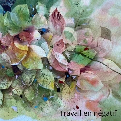 Travail en négatif avec Odette Feller
