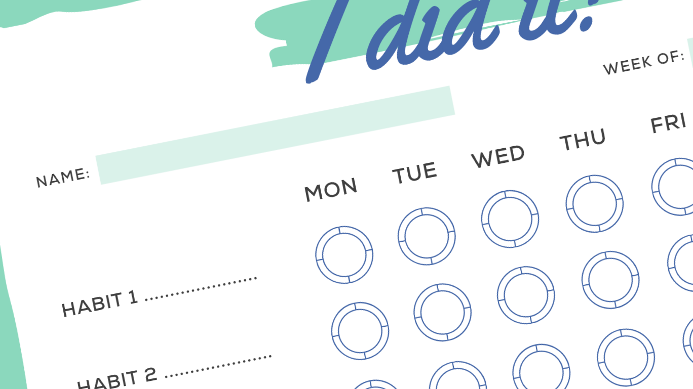 Fit Body Fit Mind Habit Tracker