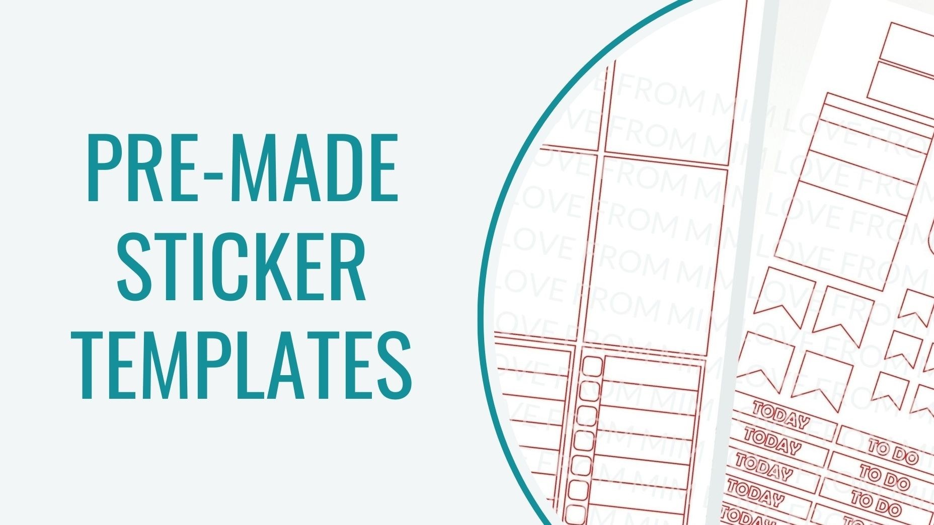 Printable Planner Stickers