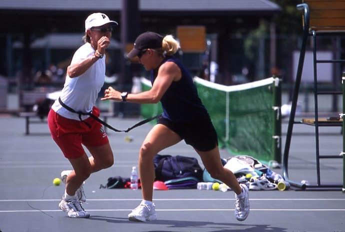 IMAGE OF TENNIS FITNESS AND NAVRATILOVA
