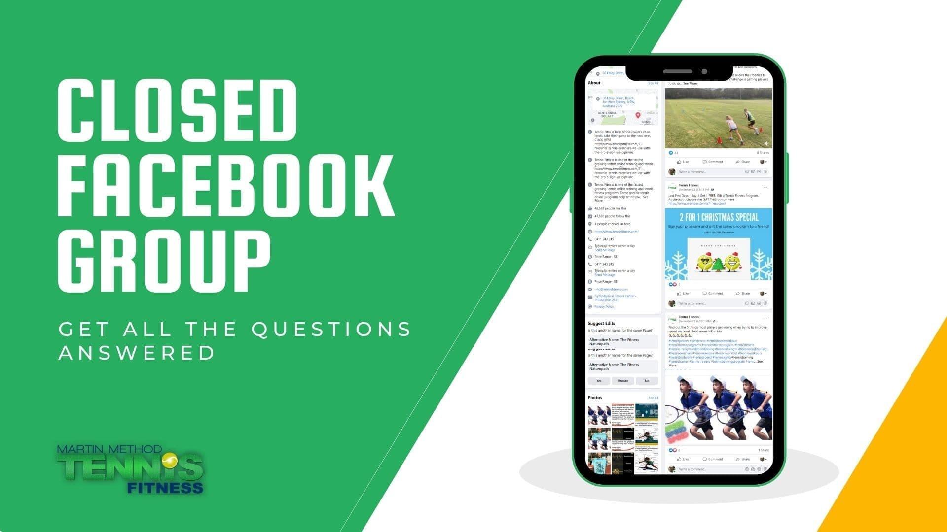 ACCESS TO CLOSED FACEBOOK GROUP