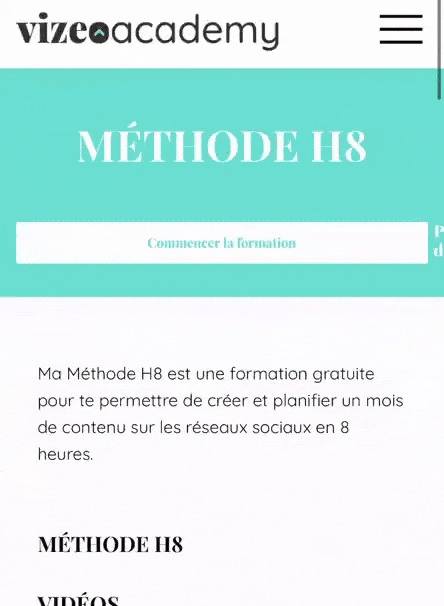 methode H8 apercu