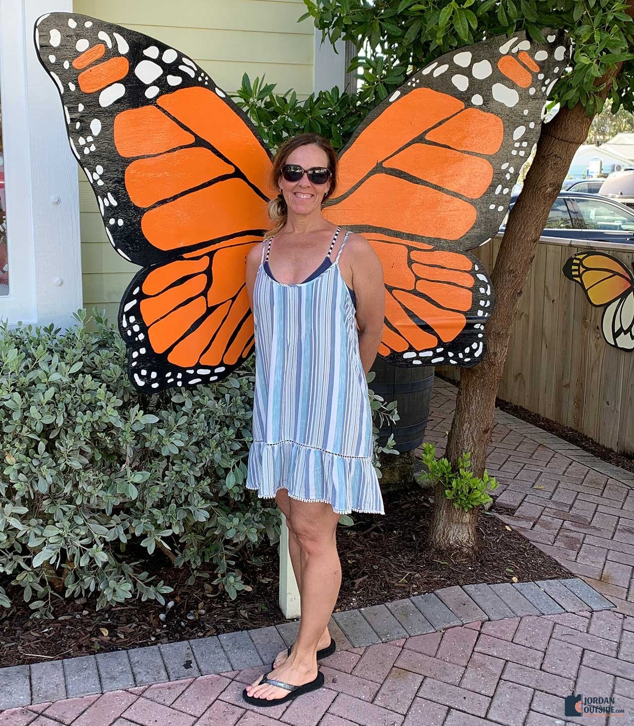Julie with the Key West Butterfly