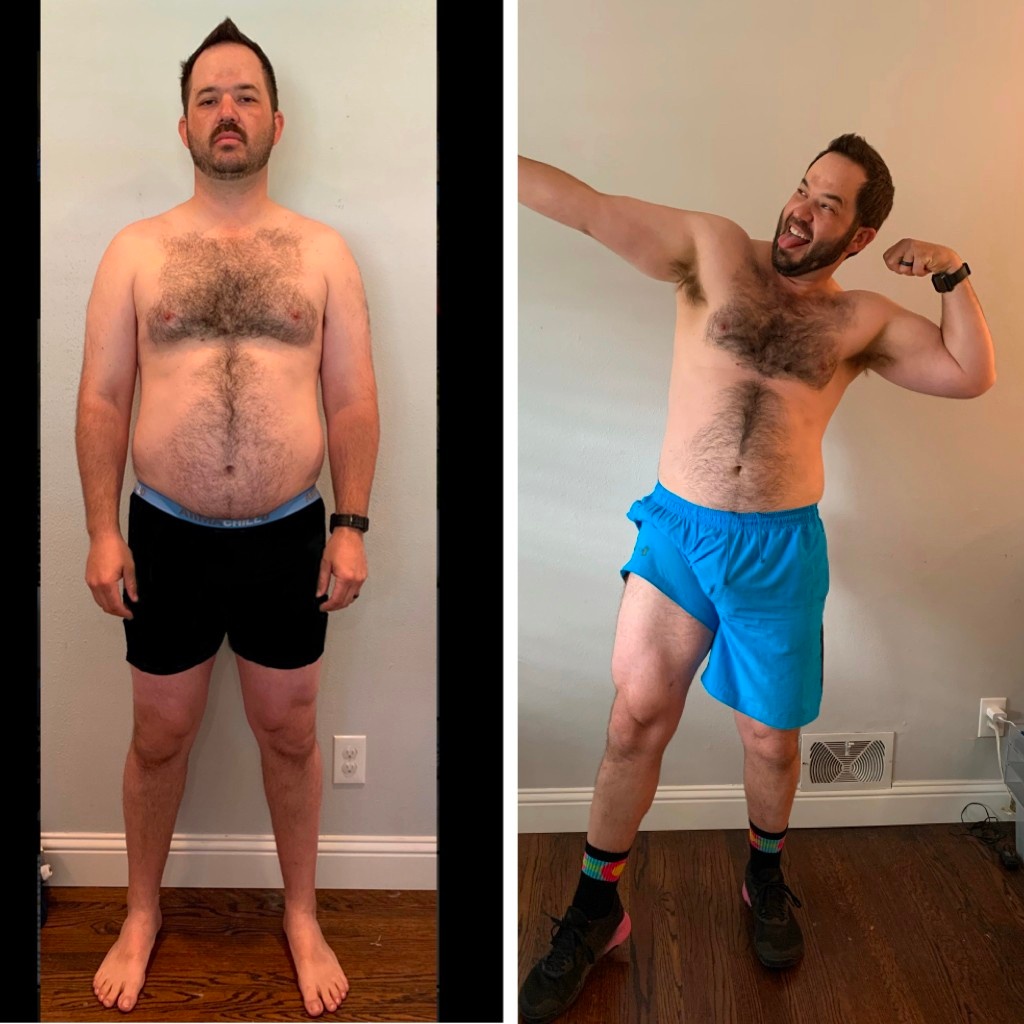 Before and After Transformation
