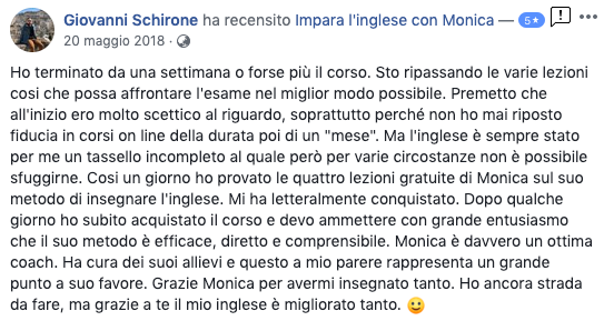 Impara Linglese Con Monica