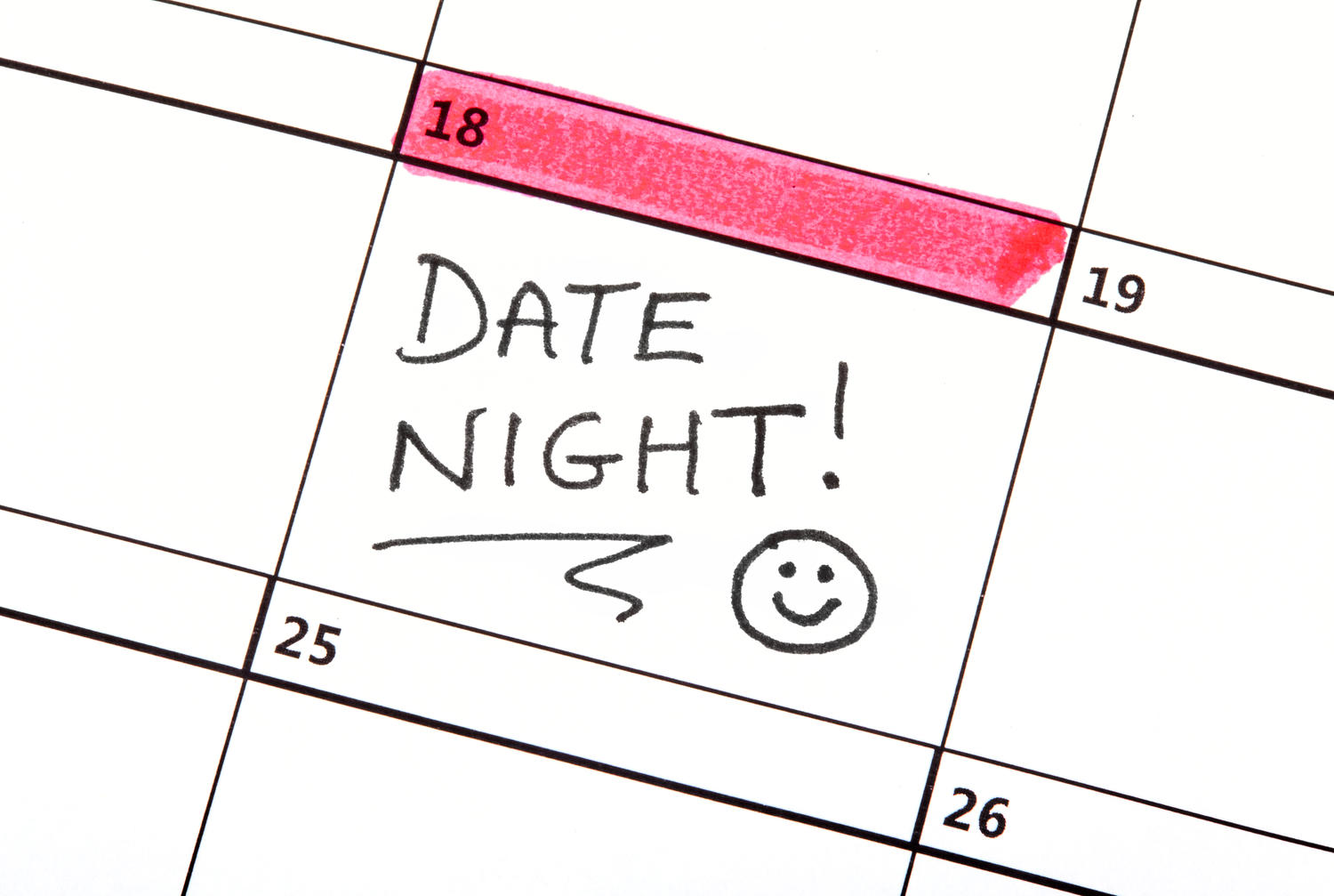 Weekly Date Night Landing Page
